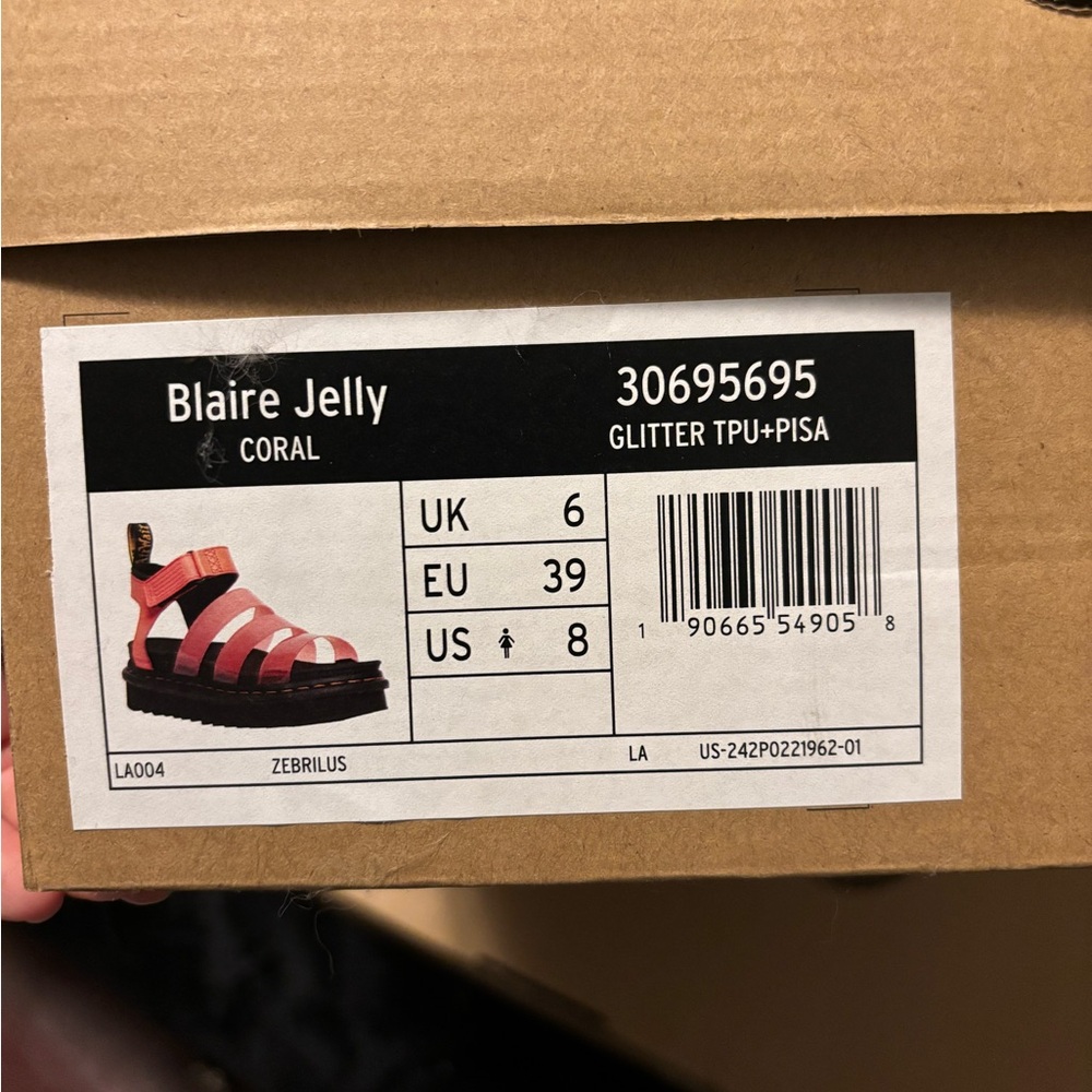 Dr.Martens Coral Blaire Jelly Sandals